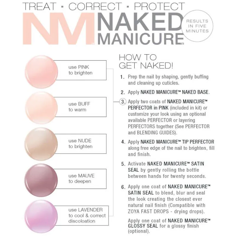 Zoya Naked Manicure Mini Professional Kit UK DELIVERY ONLY